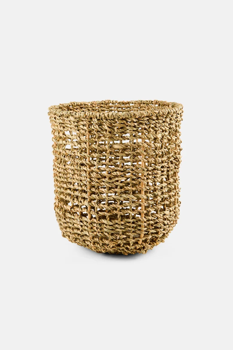 Muy Mucho Natural Fiber Lampshade, Tan