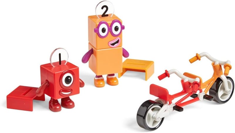 Learning Resources HM95354-UK Numberblocks One and Two Bike Adventure, Size - Image 1