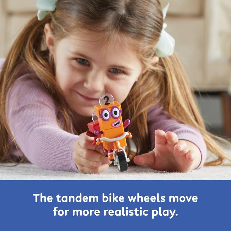 Learning Resources HM95354-UK Numberblocks One and Two Bike Adventure, Size - Image 4