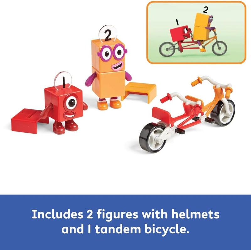 Learning Resources HM95354-UK Numberblocks One and Two Bike Adventure, Size - Image 3
