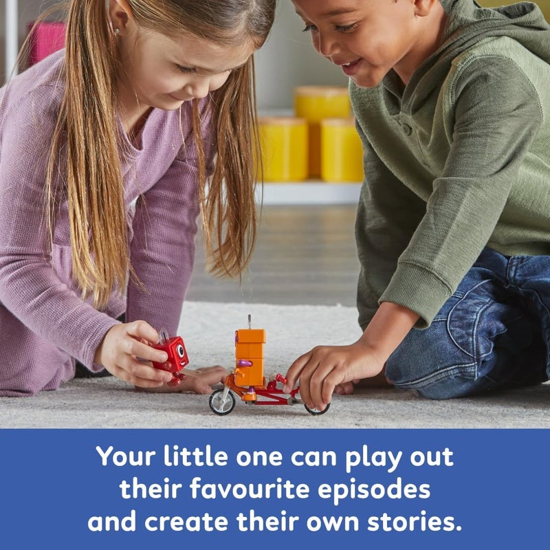 Learning Resources HM95354-UK Numberblocks One and Two Bike Adventure, Size - Image 2