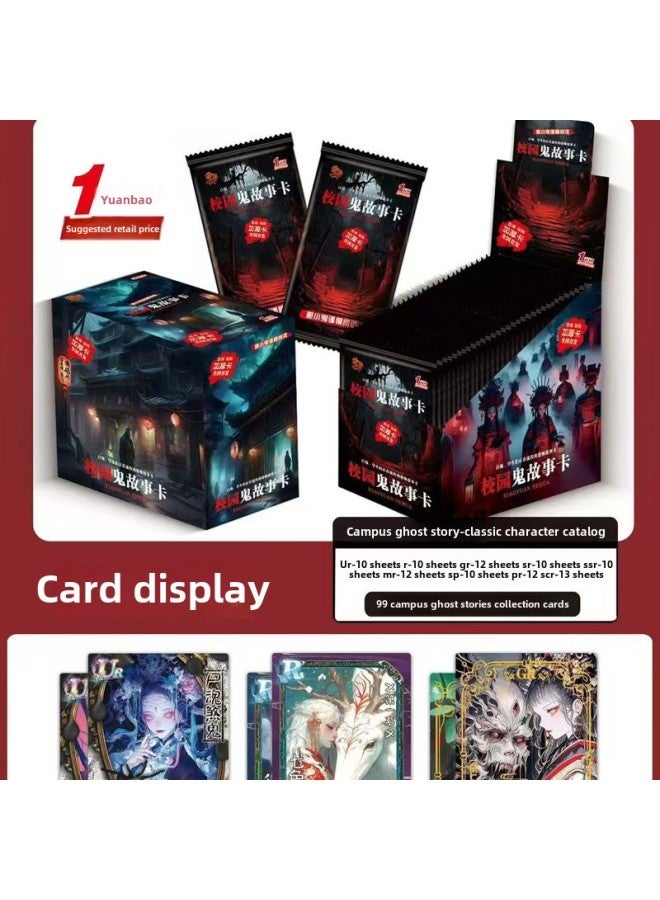 Board Game Card Casual Full Set Subway Escape Top Mouse Man Goddess Story Full Thickness Card Collection Toy-Color:[gui Story] 1 Yuan Pack Thick Card, 30 Packs In A Box, 90 Cards In Total  - Image 1