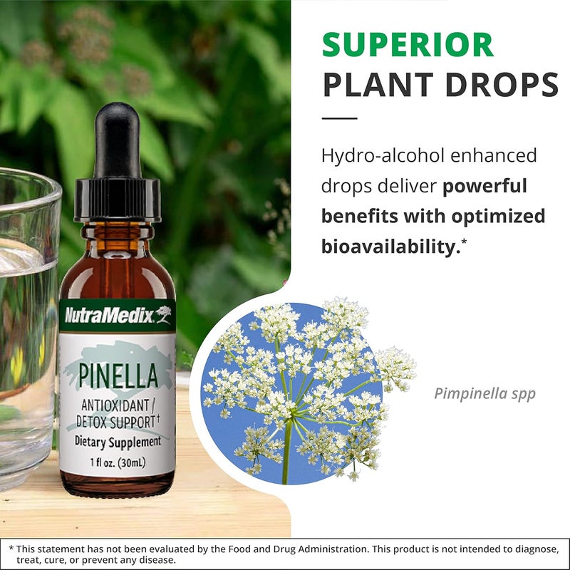 NutraMedix Pinella  Liquid Anise Drops to Help Support Detox Cleansing Concentration  Brain Health  Pimpinella Anisum Extract May Help to Fight Occasional Brain Fog 1 oz  30 ml - Image 5