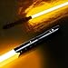 YDDSABER Dueling LightsaberMetal HiltLoud Sound LED Light Sabers with 4 Vivild Movie FontsBlasterFOC Metal Hilt for Adults814 Boys Teens HeavyDuty USBDC Recharge382inchOrange - Image 3