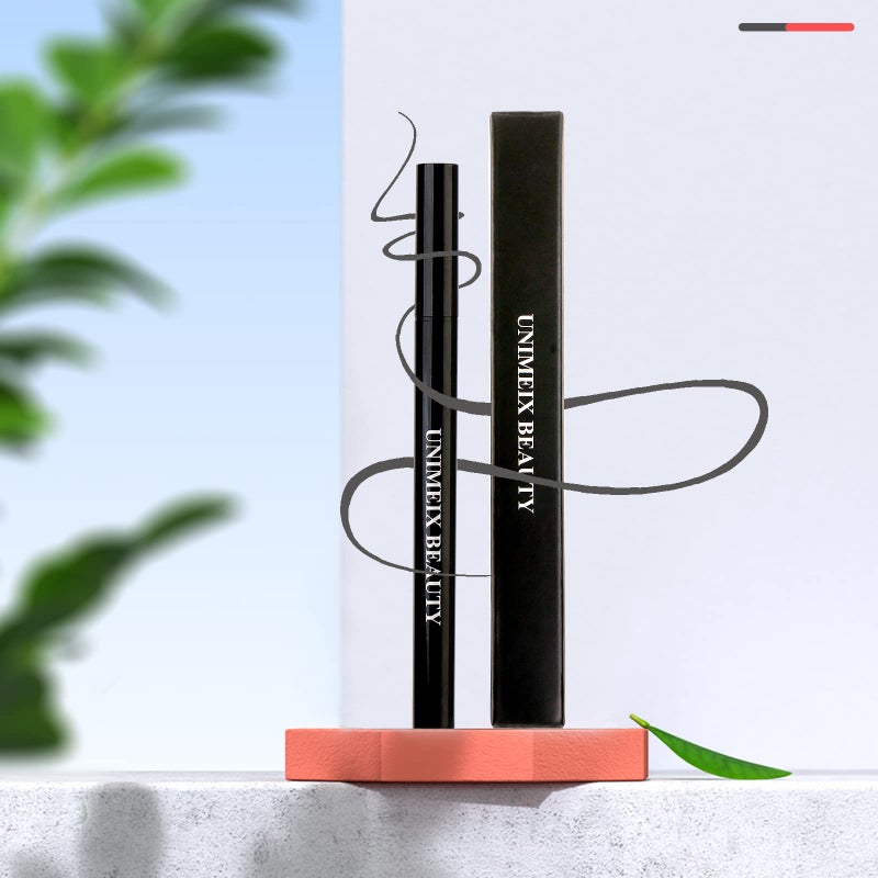 UNIMEIX Liquid Liner - Waterproof Eyeliner Pen, Precise All Day Wear, Charcoal Gray - Image 2