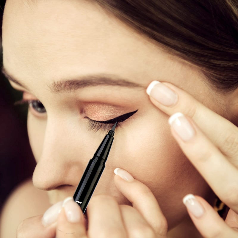 UNIMEIX Liquid Liner - Waterproof Eyeliner Pen, Precise All Day Wear, Charcoal Gray - Image 3