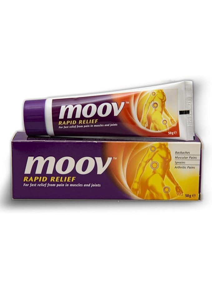 Moov Fast Pain Relief Cream - 3pc - (50g) - Image 2