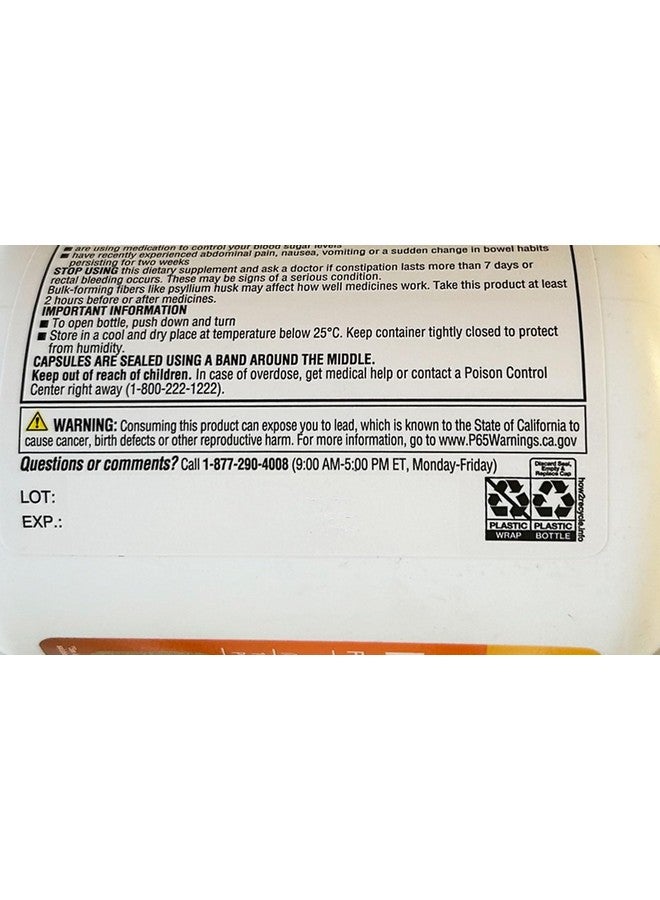 Member's Mark Fiber Capsules 2Pack (400 Count) Liquids, Toothpaste, etc. for at Least - Image 5