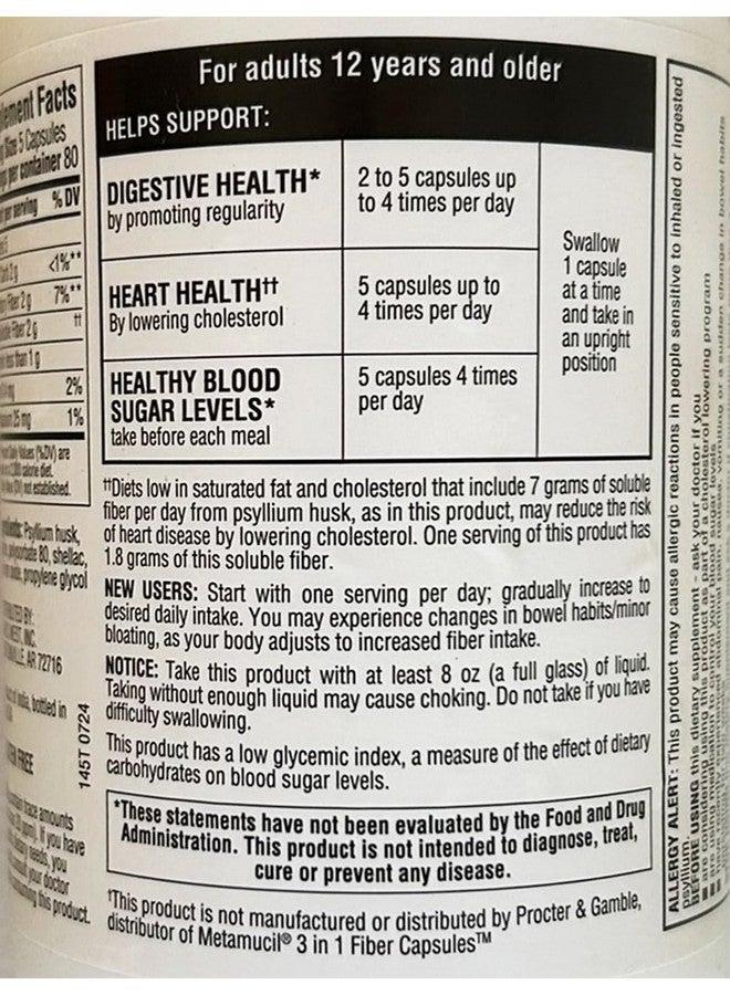 Member's Mark Fiber Capsules 2Pack (400 Count) Liquids, Toothpaste, etc. for at Least - Image 3