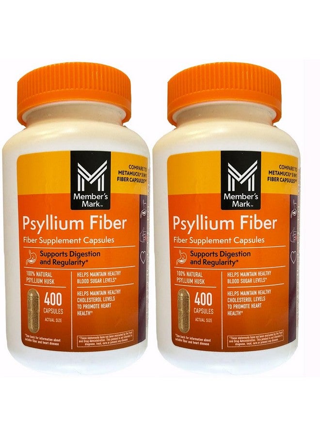 Member's Mark Fiber Capsules 2Pack (400 Count) Liquids, Toothpaste, etc. for at Least - Image 1
