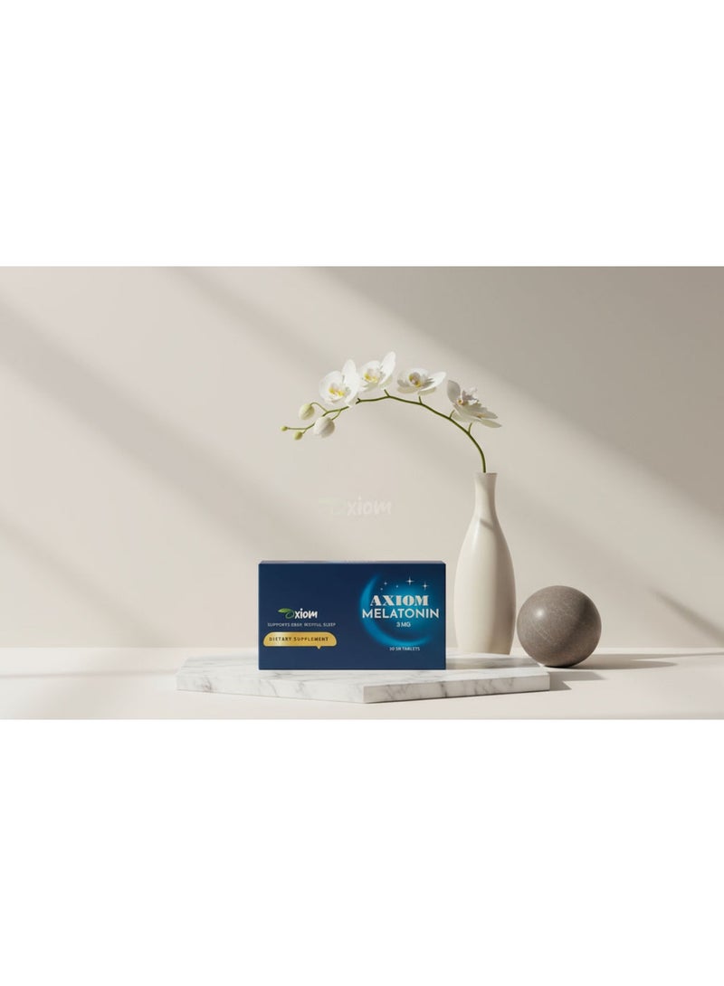 أكسيوم ميلاتونين ٣مجم + ڤيتامين ب٦ - Image 3