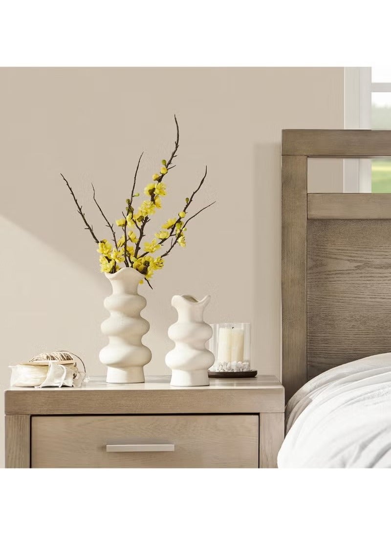 بيوينتي المزهريات البيضاء الزخرفية الحديثة - Image 3