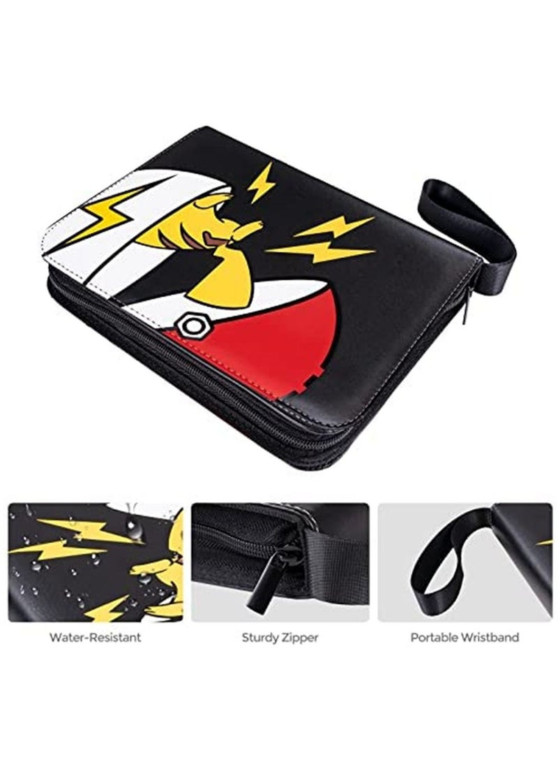 Binder for Pokemon Card Holder for Pokemon Trading Card Book Binder Holder/ Card Album for Pokemon Folder Book 50 Pages 400 Cards Capacity - Image 2