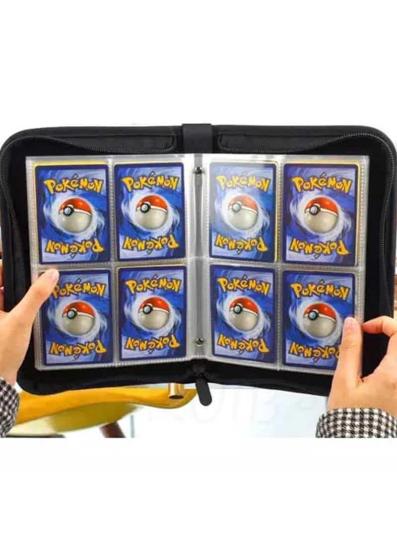 Binder for Pokemon Card Holder for Pokemon Trading Card Book Binder Holder/ Card Album for Pokemon Folder Book 50 Pages 400 Cards Capacity - Image 4