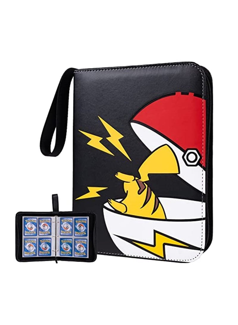 Binder for Pokemon Card Holder for Pokemon Trading Card Book Binder Holder/ Card Album for Pokemon Folder Book 50 Pages 400 Cards Capacity - Image 1