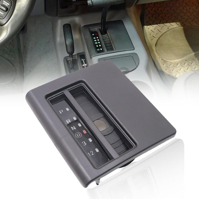 Priprilod Shift Knob Cover for Automatic Transmission Floor ConsoleCompatible with Jeep Cherokee XJ 19972001 Shift Indicator Panel Gear Selector Repair Accessories Parts 55115615 5EK03TRM - Image 2