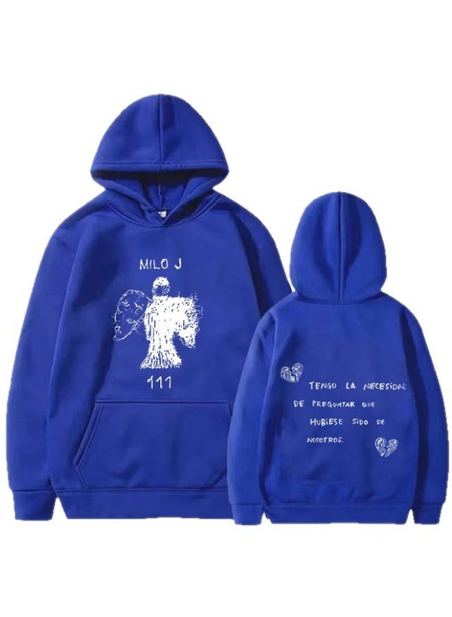 NIBEMINENT Milo J Hooded Sweatshirt - Unisex Loose Fit Polyester Pullover for Sports and Leisure - Image 1