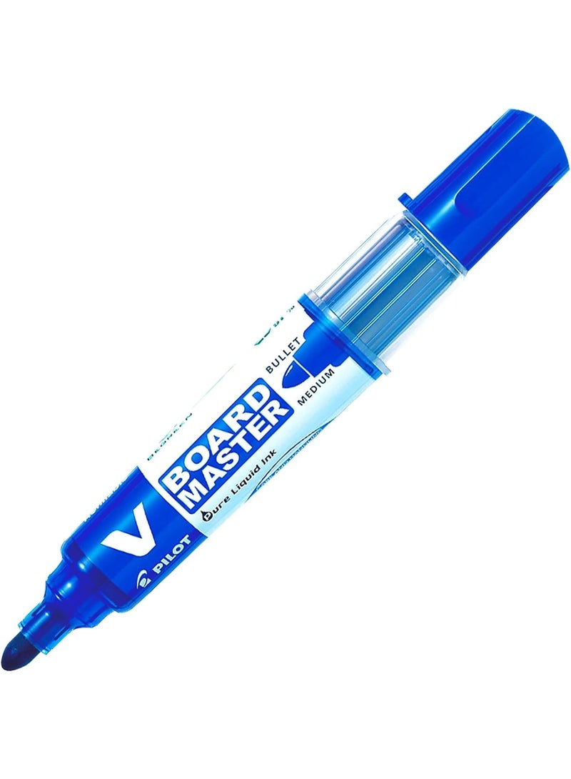 بايلوت قلم سبورة سن مدور أزرق - قابل لأعادة التعبئة - Image 1