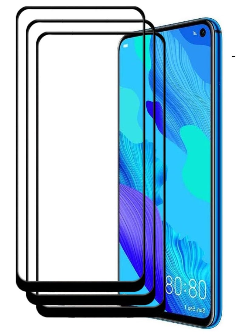 ACLIX 3 Pieces Antistatic ESD Dustproof Premium Quality High Definition Tempered Glass Screen Protector Designed For Huawei nova 5T - Image 1