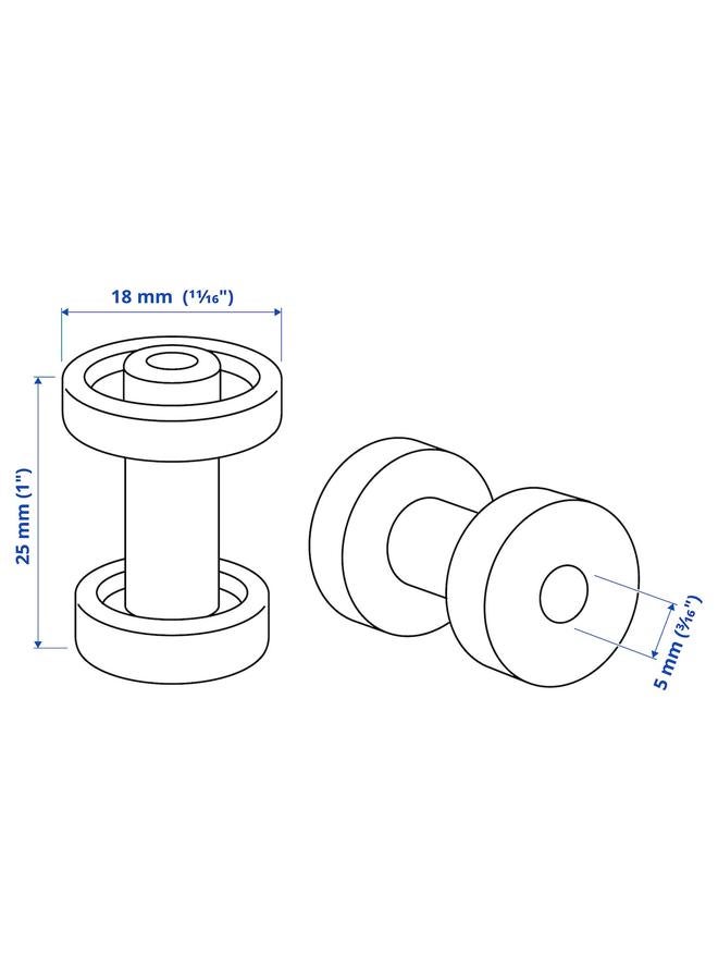Zaboon Knob, anthracite, 18 mm - Image 4