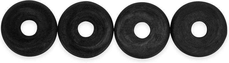 Magic Chef RV Stove Grommet - Protects Your RV and Camper Kitchen Stovetop From Scratches Caused by Stove Grates | Sized for Magic Chef Stove Grates - 4 Pack (43614), Black