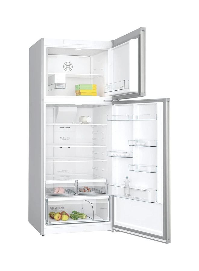 BOSCH Series 4 - Free-Standing Fridge With Freezer At Top 186 X 75 Cm KDN76XI3E8 Silver - Image 2
