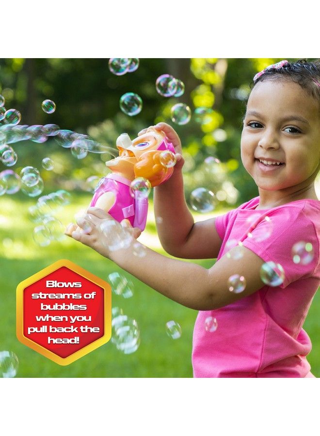 Little Kids Nickelodeon Little Kids Paw Patrol Skye Action Bubble Blower And Includes Bubble Solution Brown Pink - Image 5