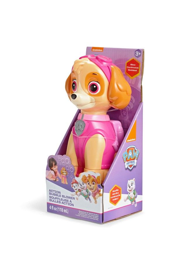 Little Kids Nickelodeon Little Kids Paw Patrol Skye Action Bubble Blower And Includes Bubble Solution Brown Pink - Image 3
