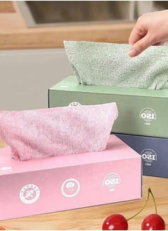 Microfiber Cleaning Cloth Rags in A Box (20 Count) -7.9" x 7.9" Reusable Microfiber Towels for Cars - Edgeless Terry Towels,Small Microfiber Towel for Home, Kitchen