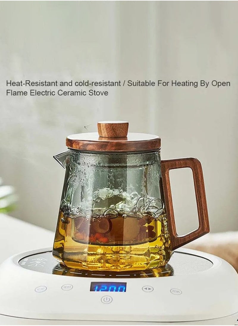 LOOPITYS 800ml tea set, loose leaf tea set, teapot, loose leaf tea brewer, glass teapot, kettle teapot, loose leaf tea brewer  - Image 4