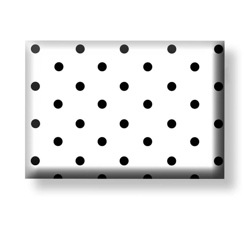 Dovetail Black Polka Gift Wrapping Paper Sheet Pack of 6 - Image 5