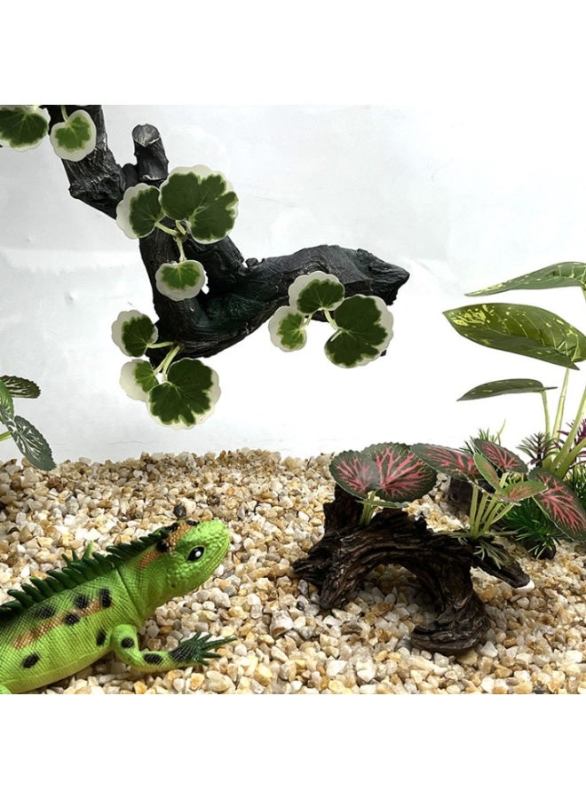 Aquarium Tree Plants Decorations Small Plant Decorations for Fish Tank Decor  Aquariums Decorations Realistic Simulated Water Grass for Fish Tank Material - Image 2