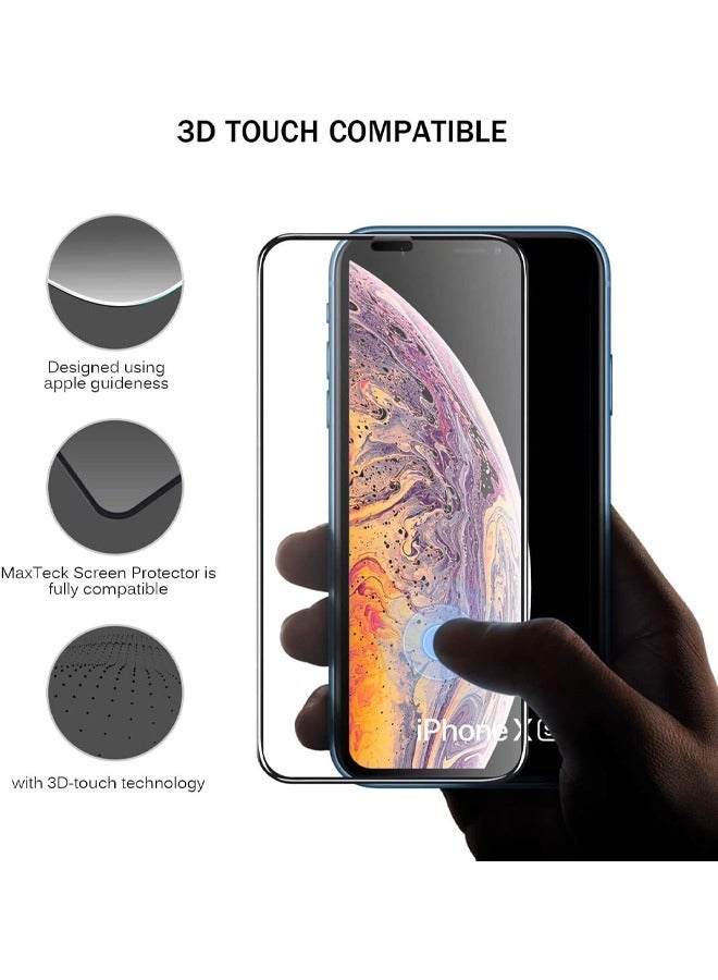 PROVENGE واقي شاشة Provenge مصمم لهاتف iPhone X مضاد للخدش ومضاد لبصمات الأصابع يمنح الزجاج المقسى صلابة 9H فائق الوضوح ويوفر حماية خالية من الفقاعات تعمل باللمس - Image 4