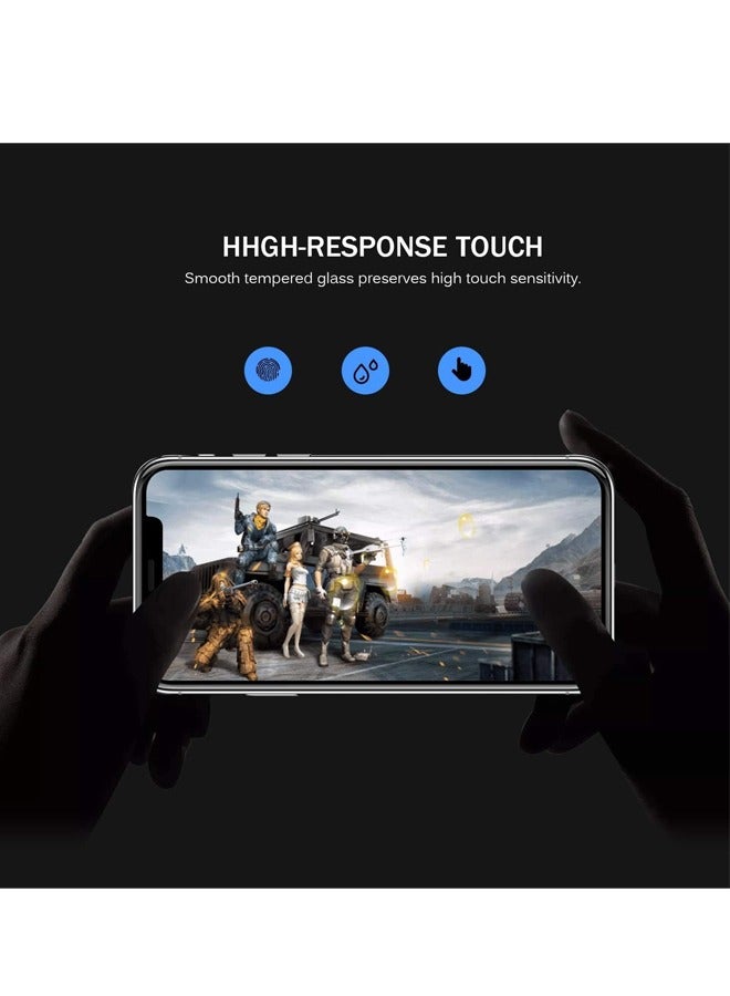 PROVENGE واقي شاشة Provenge مصمم لهاتف iPhone X مضاد للخدش ومضاد لبصمات الأصابع يمنح الزجاج المقسى صلابة 9H فائق الوضوح ويوفر حماية خالية من الفقاعات تعمل باللمس - Image 2