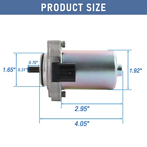 DICMIC Power Shift Control Motor Compatible with 2007-2021 Honda TRX420 FourTrax Rancher TRX500 FourTrax Foreman Replace# 31300-HP5-601, 430-58007 - Image 3