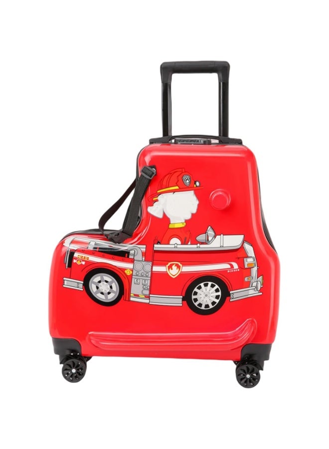 Children's Ride-On Suitcase, Travel Rolling Kid's Luggage, Children Trolley Hard Shell Carry on Luggage - Image 1