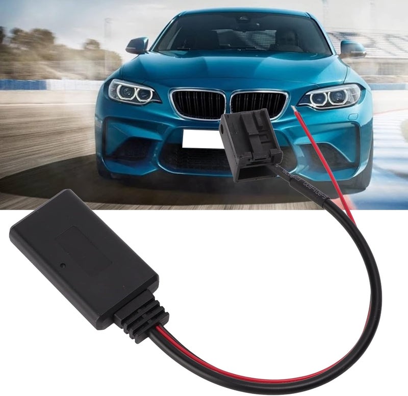 ويوبلز كابل محول بلوتوث AUX، كابل محول إدخال صوت لاسلكي بلوتوث 5.0 AUX بديل لسيارات الفئة الخامسة E39 E60 E61 - Image 4