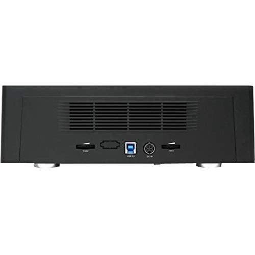 StarTech.com 4-Bay USB 3.0 To SATA Hard Drive Docking Station, USB Hard Drive Dock, External 2.5/3.5" SATA III SSD/HDD Docking Station, Hot-Swap Hard Drive Bay, Top-Loading (SDOCK4U33),Black - Image 3