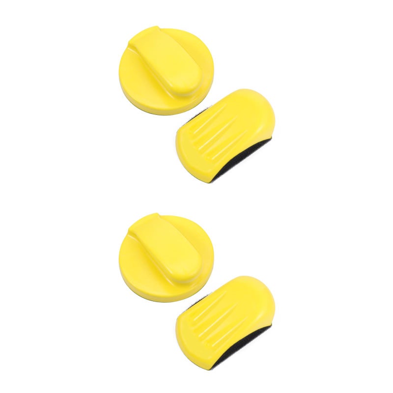 4 pcs Sanding Disc Holder Sandpaper Backing Polishing Pad Hand Grinding Pad - Image 1