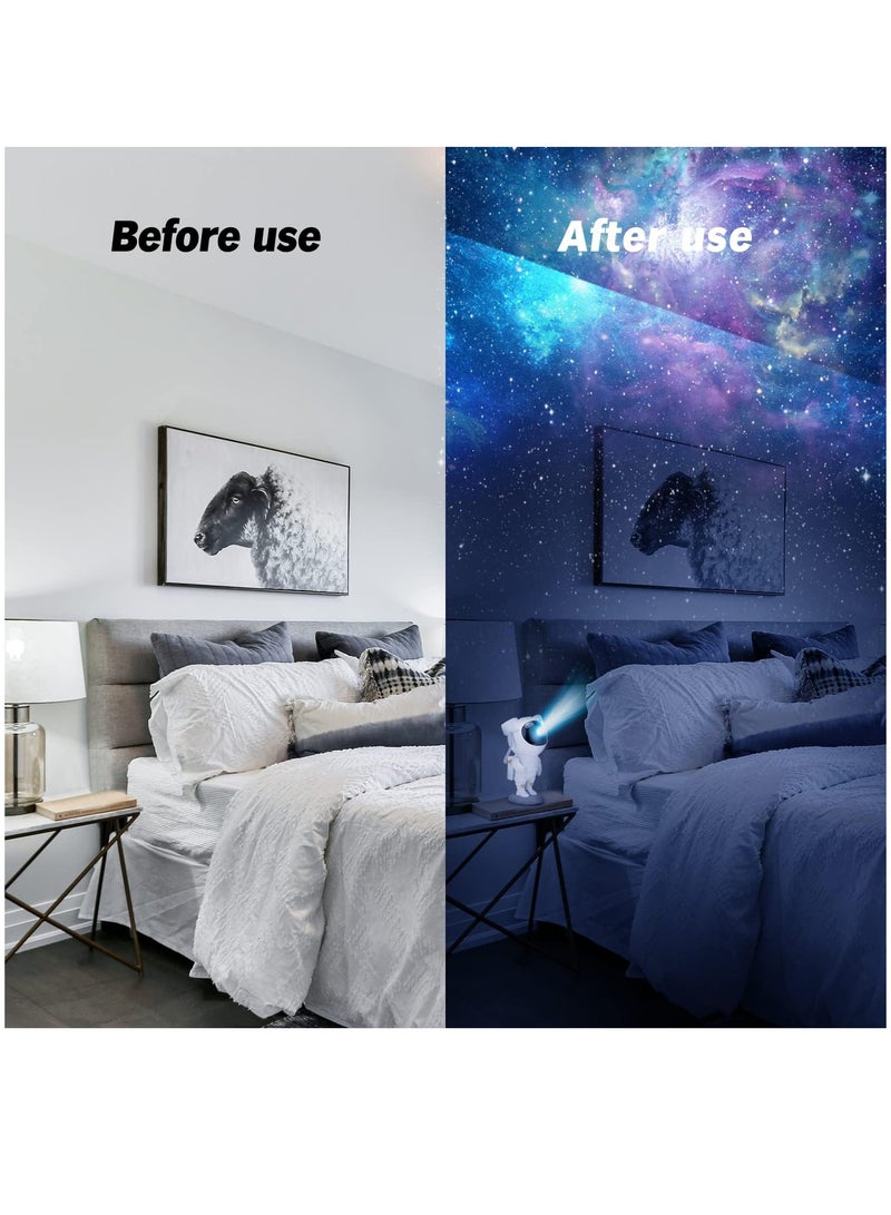 ELTERAZONE Star Projector Night Lights,Kids Room Decor Aesthetic,Tiktok Astronaut Nebula Galaxy Projector Night Light,Remote Control Timing and 360°Magnetic Head,Lights for Bedroom,Gaming Room Decor - Image 5