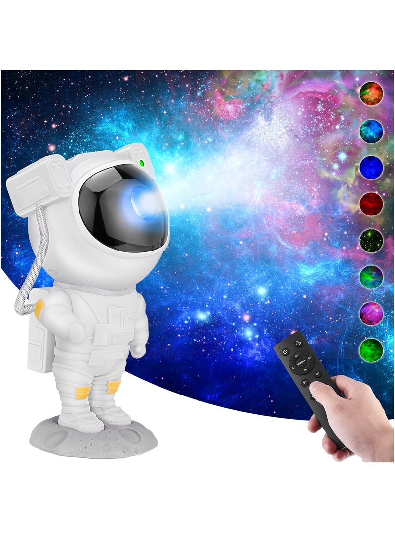 ELTERAZONE Star Projector Night Lights,Kids Room Decor Aesthetic,Tiktok Astronaut Nebula Galaxy Projector Night Light,Remote Control Timing and 360°Magnetic Head,Lights for Bedroom,Gaming Room Decor - Image 1