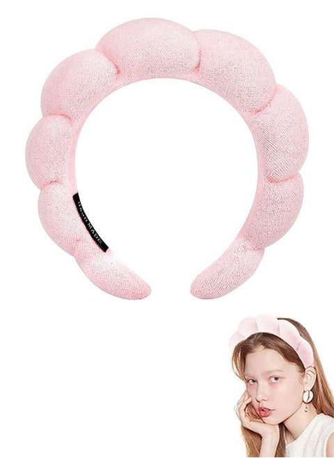 Spa Headbands for Women, Sponge Head Hair Hoop, Fashion Soft Hairband for Washing Face &Makeup &Skincare &Shower& Hair Accessories