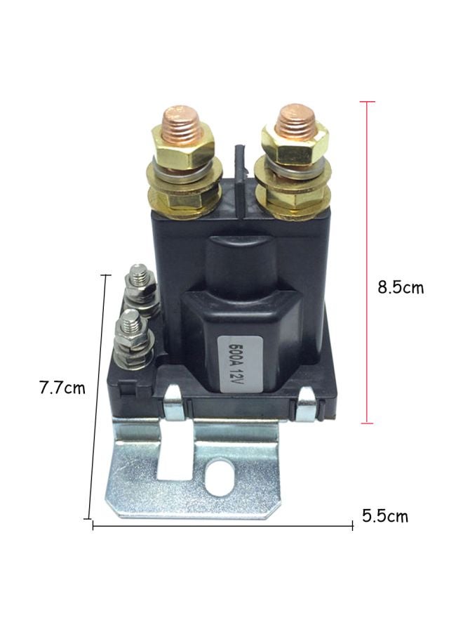 Loquat 4 Pin SPST Double Battery Isolator Auto Start Car Relay Contactor - Image 2
