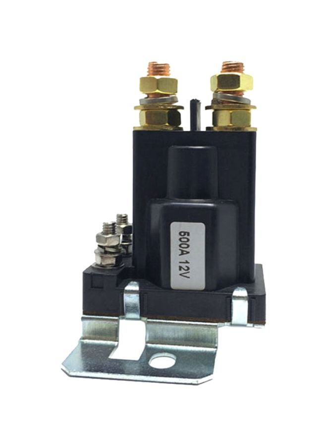 Loquat 4 Pin SPST Double Battery Isolator Auto Start Car Relay Contactor - Image 1