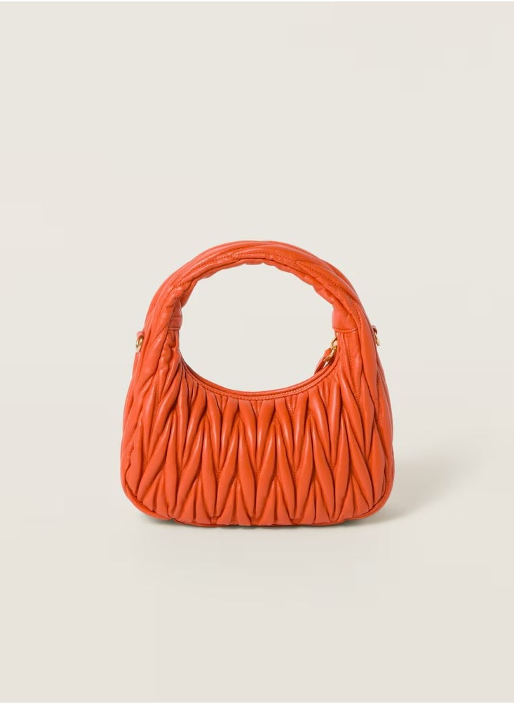 Miu Miu MIU MIU Wander quilted nappa leather hobo Crossbody Shoulder Bag  - Image 3