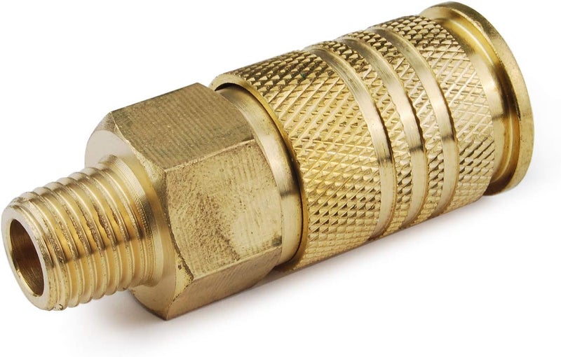 Primefit UC1414MB6B10P 14Inch 6Ball Brass Male Universal Coupler Contractor Pack 10Piece - Image 3