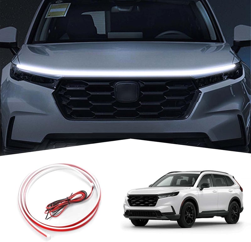 JUPIZEUS LED Car Hood Light Strip for 2022-2023 Honda CR-V EX EX-L Sport - Waterproof Daytime Running Lights - Image 1
