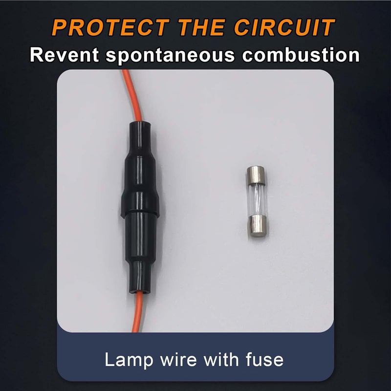 JUPIZEUS LED Car Hood Light Strip for 2022-2023 Honda CR-V EX EX-L Sport - Waterproof Daytime Running Lights - Image 5