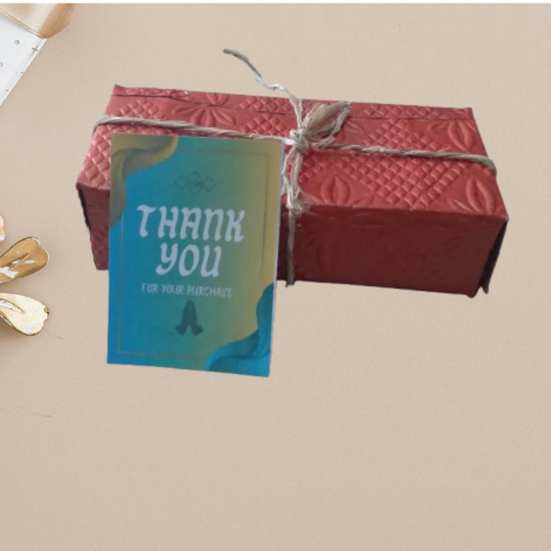 BenignCraft 100 Pcs Thank You Tags, Colored Pre-Designed (6 × 9 Cm) for Small Business E-Commerce, Thanks Giving Labels to Customers - Image 3