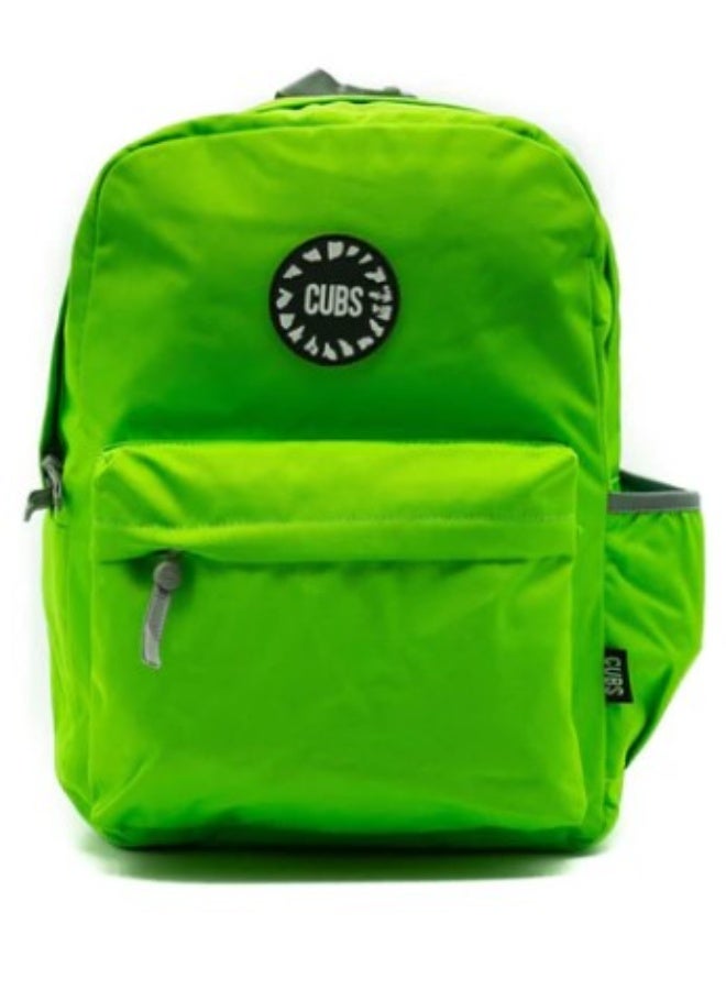 كابز حقيبة ظهر للطلاب الصغار - لون أخضر نيون      مقاس الحقيبة: متوسط  - Image 1